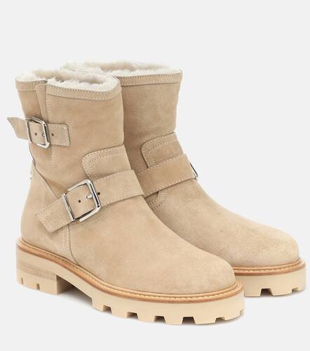 Bottines Youth II en daim et shearling - Jimmy Choo - Modalova