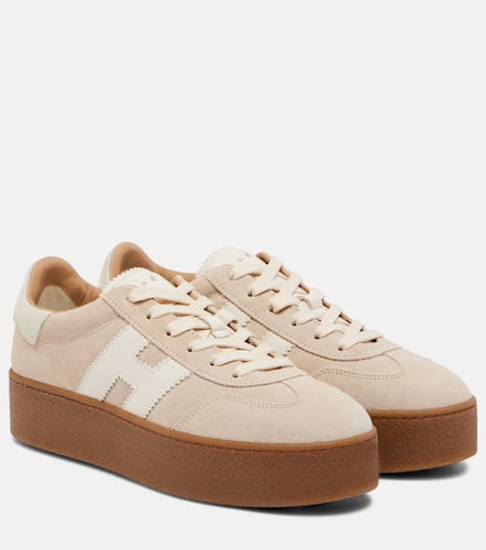 Cool suede platform sneakers - Hogan - Modalova