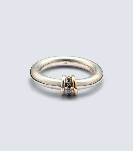 Sirius Max sterling and 18tk gold ring with black diamonds - Spinelli Kilcollin - Modalova