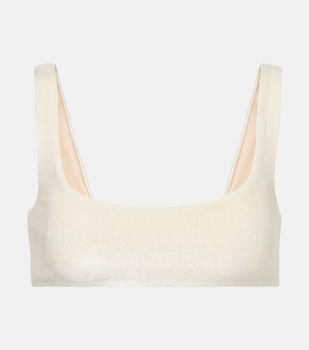 Rounded Edges terry bikini top - Jade Swim - Modalova