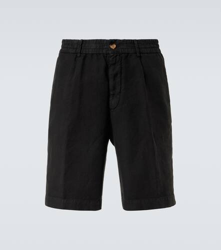 Linen Bermuda shorts - Brunello Cucinelli - Modalova