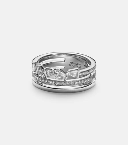 Kt white ring with diamonds - Bucherer Fine Jewellery - Modalova