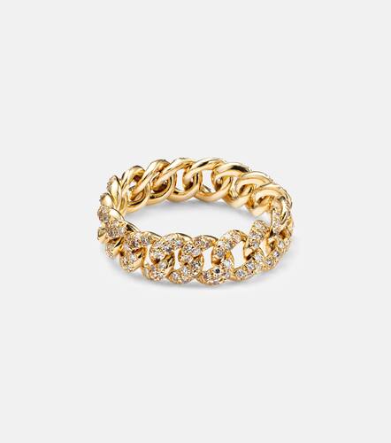 Kt chain ring with diamonds - Shay Jewelry - Modalova