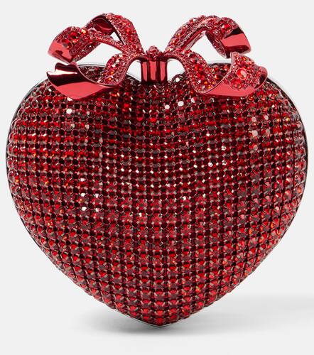 Bow crystal-embellished clutch - Self-Portrait - Modalova