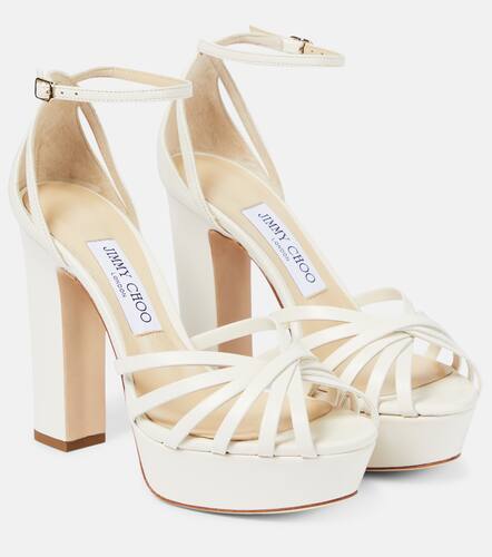 Sandales Isra  plateau en cuir - Jimmy Choo - Modalova