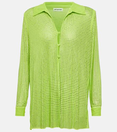 Self-Portrait Embellished shirt - Self-Portrait - Modalova