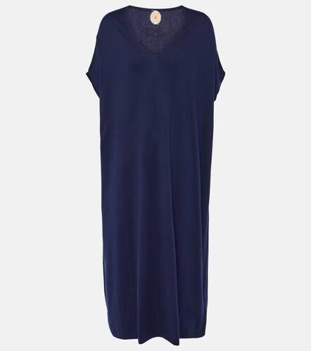 Cotton, silk, and cashmere midi dress - Jardin des Orangers - Modalova