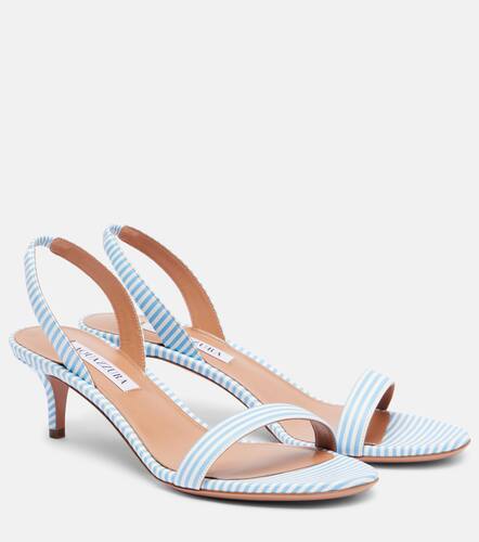 So Nude 50 striped sandals - Aquazzura - Modalova
