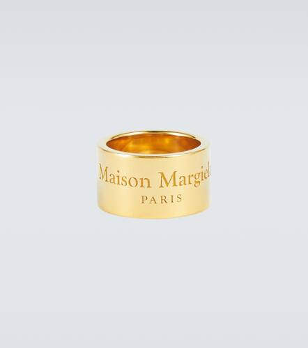 Logo sterling silver ring - Maison Margiela - Modalova