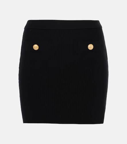 Wool and cashmere miniskirt - Alessandra Rich - Modalova