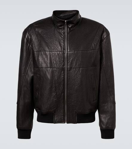Saint Laurent Leather bomber jacket - Saint Laurent - Modalova