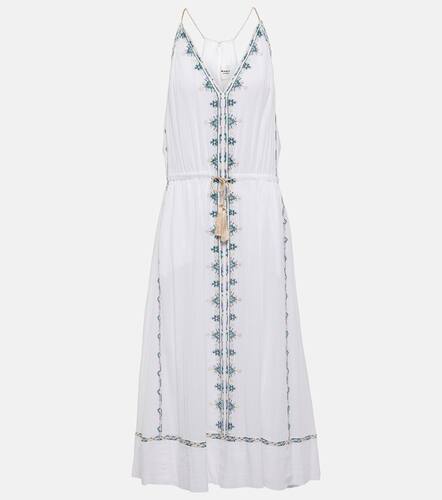 Siana embroidered cotton midi dress - Marant Etoile - Modalova
