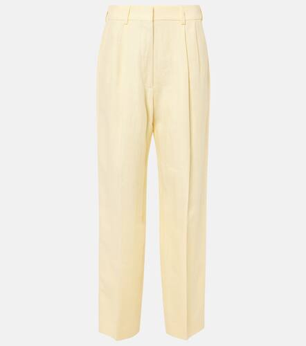 Blaz Milano Pantalon droit Clarity Fox en lin - Blaze Milano - Modalova