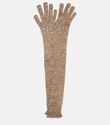 Brunello Cucinelli Sequined gloves - Brunello Cucinelli - Modalova