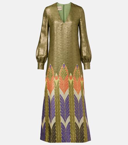 Voyage Imaginaire lam maxi dress - Valentino - Modalova