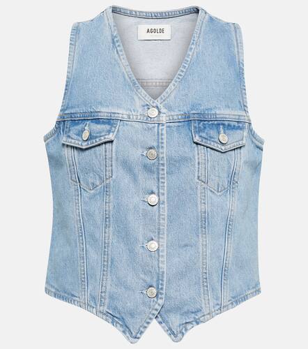 Agolde Chaleco 70's en denim - Agolde - Modalova
