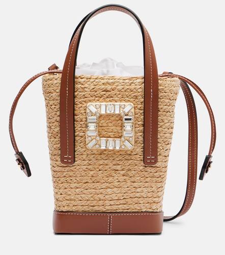 RV Skate Mini raffia bucket bag - Roger Vivier - Modalova
