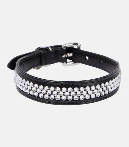 Collar para mascota de piel adornado - Miu Miu - Modalova
