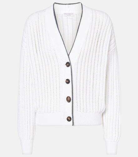 Cardigan en coton - Brunello Cucinelli - Modalova