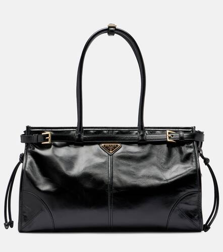 Bonnie Large leather shoulder bag - Prada - Modalova