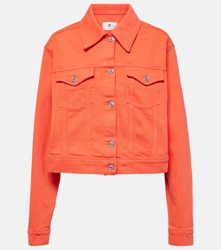 Nellie oversized denim jacket - 7 For All Mankind - Modalova