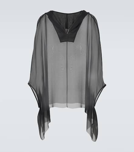 Sweat-shirt  capuche en soie - Rick Owens - Modalova