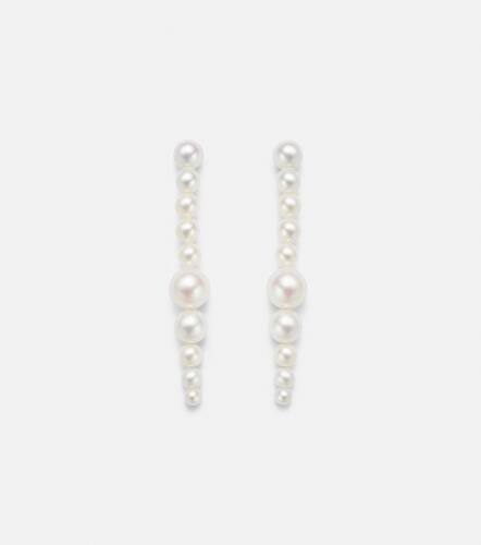 Sienna Moon 14kt drop earrings with pearls - Sophie Bille Brahe - Modalova