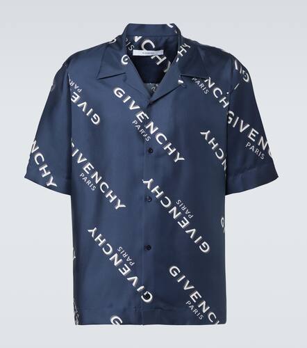 Chemise Shadow en soie - Givenchy - Modalova