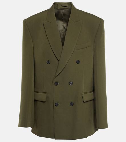 Double-breasted virgin wool blazer - Wardrobe.NYC - Modalova
