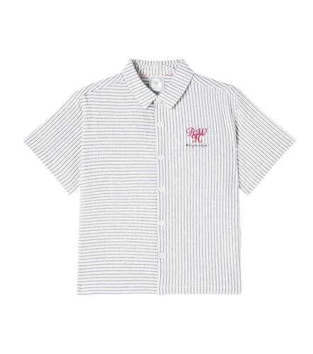 X RHW Duo striped cotton shirt - Konges Slojd - Modalova