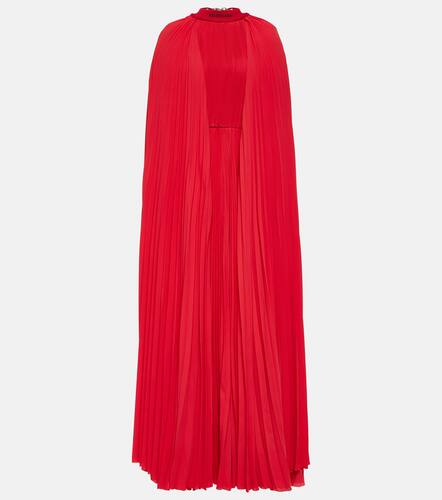 Balenciaga Caped pleated gown - Balenciaga - Modalova