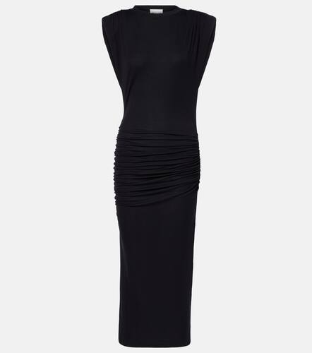 Donna draped jersey midi dress - Marant Etoile - Modalova