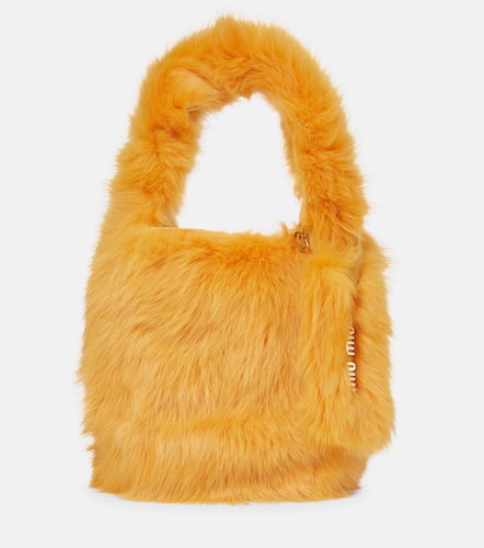 Miu Miu Shearling shoulder bag - Miu Miu - Modalova