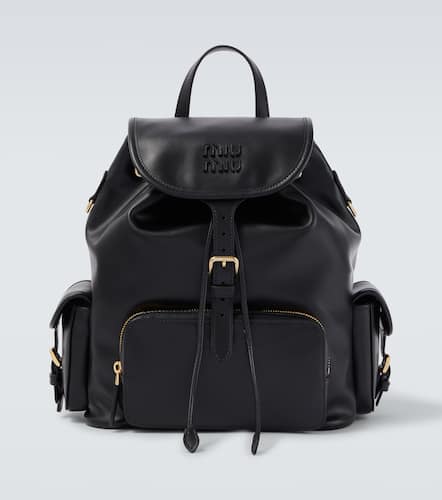 Miu Miu Leather backpack - Miu Miu - Modalova
