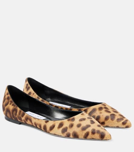 Ballerines Love  motif lopard - Jimmy Choo - Modalova