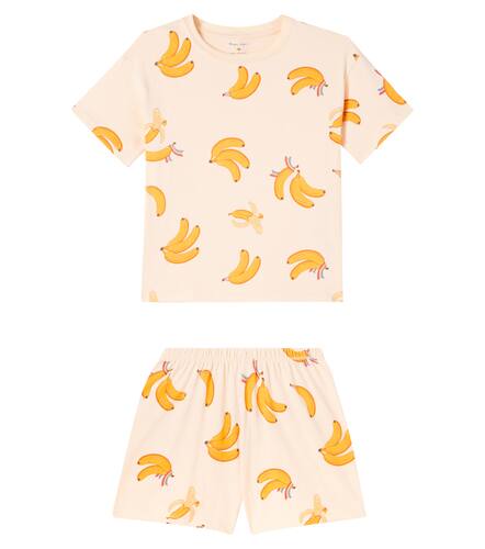 Lin printed cotton T-shirt and shorts set - Konges Slojd - Modalova