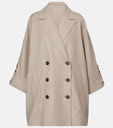 Oversized wool jacket - Brunello Cucinelli - Modalova