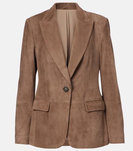 Brunello Cucinelli Suede blazer - Brunello Cucinelli - Modalova