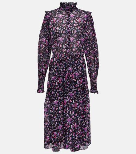 Galoa floral cotton midi dress - Marant Etoile - Modalova