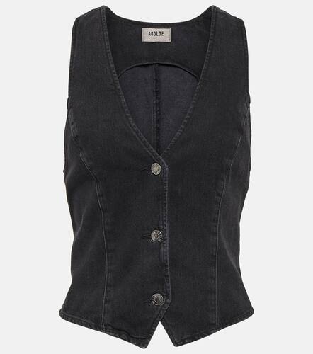 Agolde Chaleco Heller en denim - Agolde - Modalova