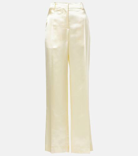 The Row Encore satin wide-leg pants - The Row - Modalova