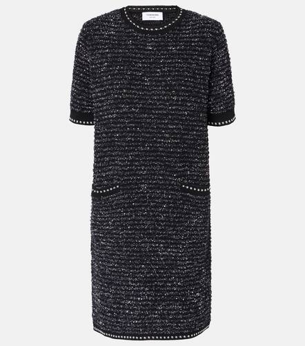 Cotton-blend tweed minidress - Thom Browne - Modalova