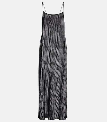 Sienna semi-sheer linen maxi dress - The Frankie Shop - Modalova