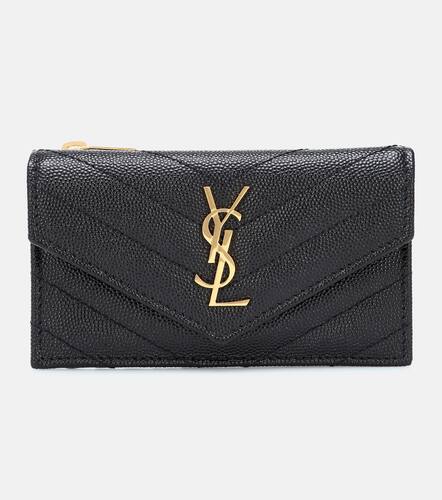 Envelope Small leather wallet - Saint Laurent - Modalova
