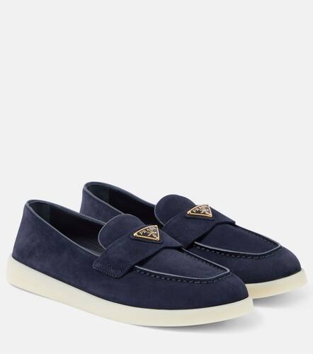 Mocassini Saint Tropez in suede - Prada - Modalova