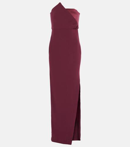 Asymmetric satin crepe gown - Roland Mouret - Modalova