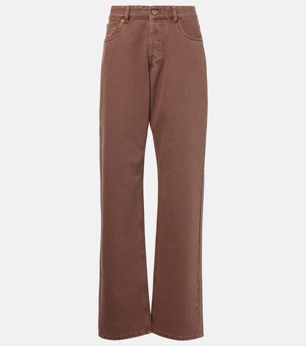 Miu Miu Logo wide-leg jeans - Miu Miu - Modalova