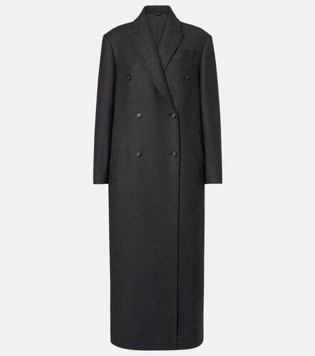 Double-breasted wool coat - Brunello Cucinelli - Modalova