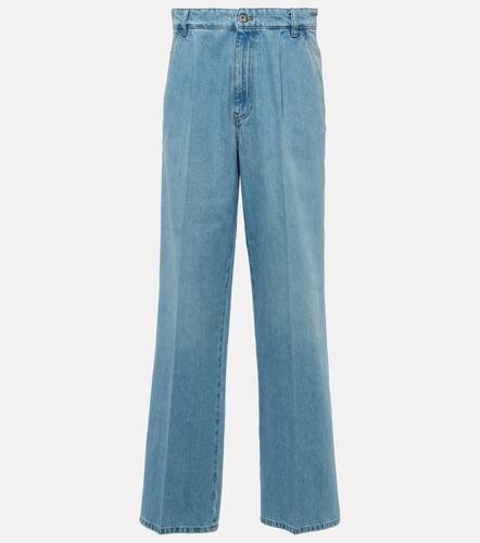 Miu Miu Jeans anchos de tiro bajo - Miu Miu - Modalova