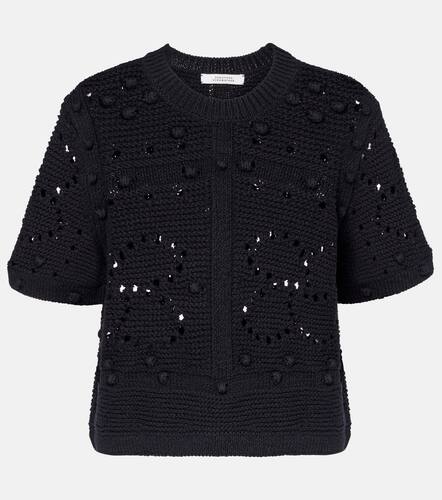 Bohemian Mood open-knit cotton-blend top - Dorothee Schumacher - Modalova